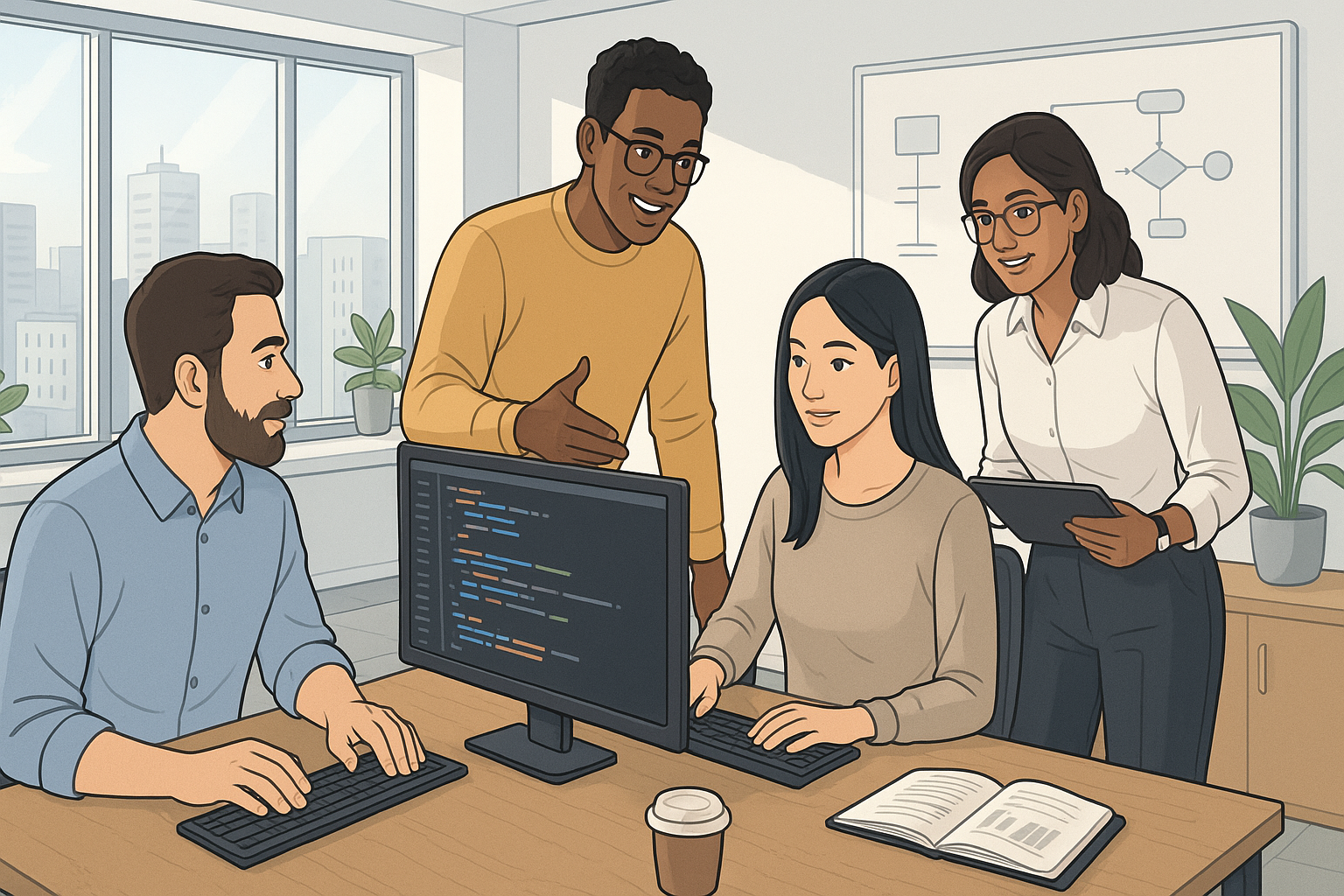 Illustration representing our mission